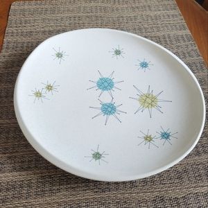 Franciscan Starburst Dinner Plate 10" Atomic Midcentury